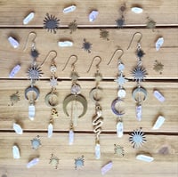 Image 1 of Boho Dangle Earrings