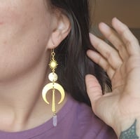 Image 2 of Boho Dangle Earrings