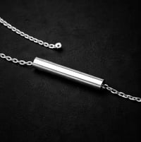 Medel'line necklace and minimalist pendant