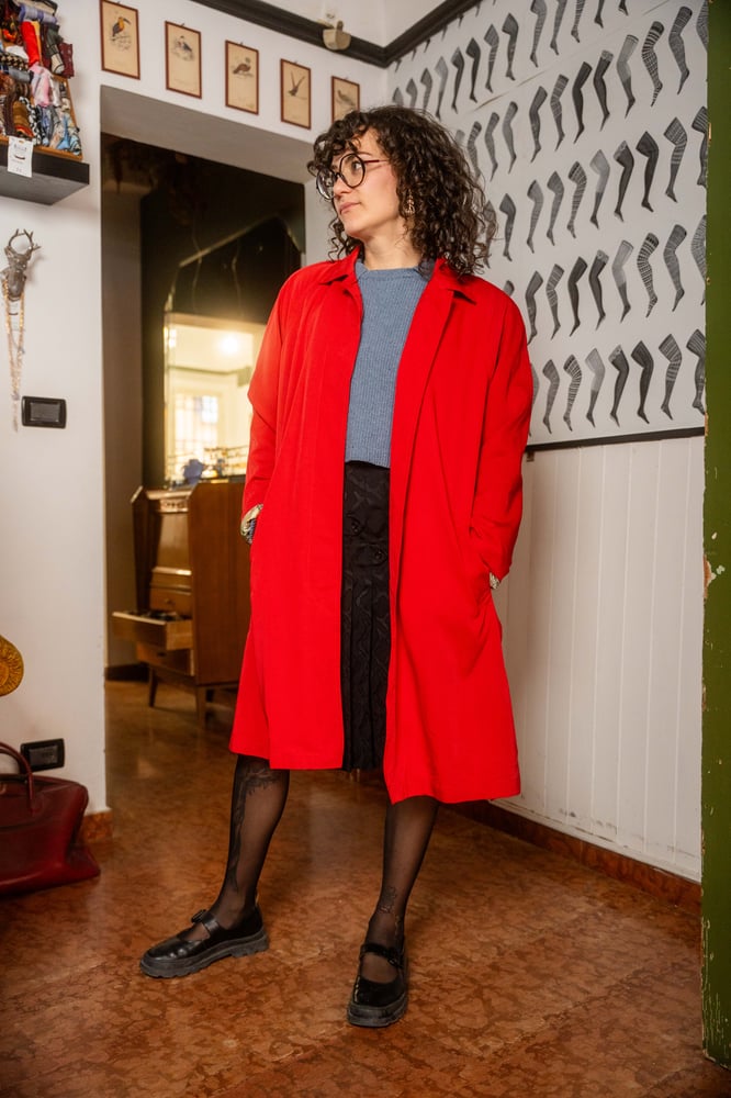 Image of Trench rosso