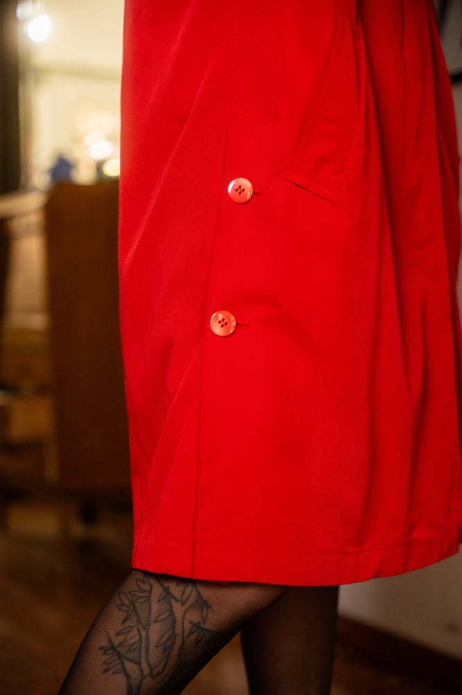 Image of Trench rosso