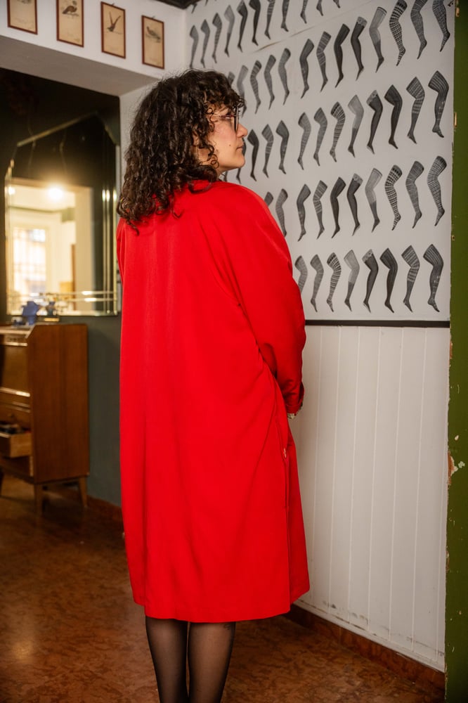 Image of Trench rosso