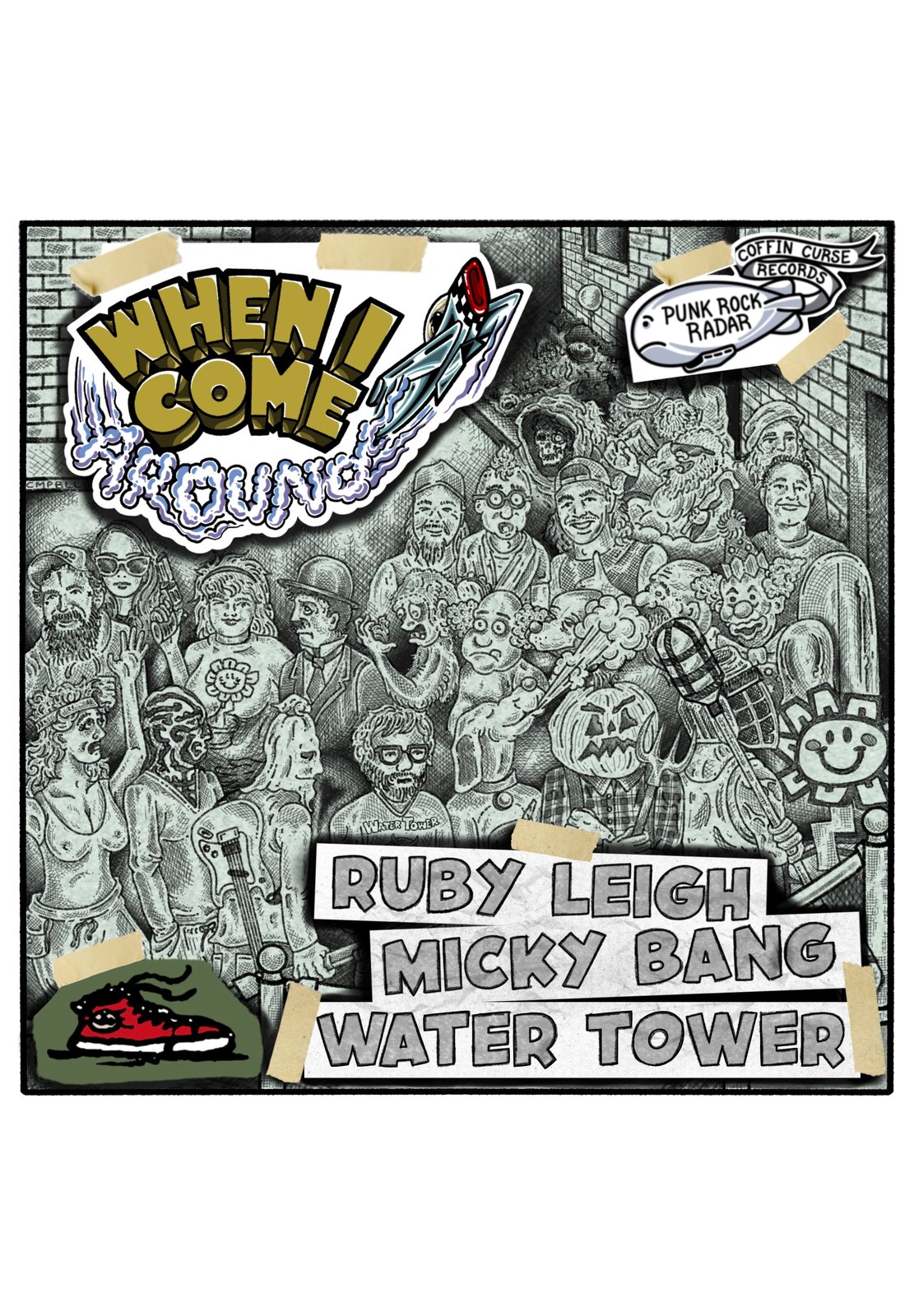 GREEN DAY TRIBUTE 7 INCH - RUBY LEIGH, MICKY BANG, WATER TOWER