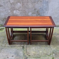 Image 1 of Tables gigognes GPlan en teck années 60