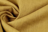 Image 3 of Double Sided Ochre Linen Silver Birch Shadow Shade 40cm