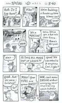 Image 1 of NEW!! Daily Comic 3/9: Lego House