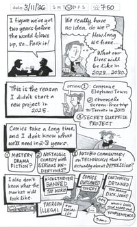 Image 2 of NEW!! Daily Comic 3/11: Two Years Before The World Blows Up