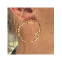 Image 4 of "Au Jardin" Boucles d'oreilles