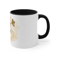 Image 5 of Trust in The Lord Accent Mug — Inspirational Christian Coffee Cup