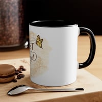 Image 6 of Trust in The Lord Accent Mug — Inspirational Christian Coffee Cup