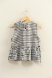 Image 6 of Gingham Peplum top - More colors 