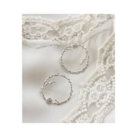 Image 1 of "Au Jardin" Boucles d'oreilles