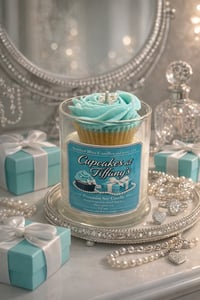Cupcake at Tiffany Candle 
