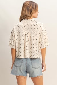 Image 5 of Polka Dot Button UP 