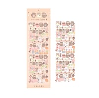 Image 2 of [VOLZZI] Acorn Picnic Bear Sticker