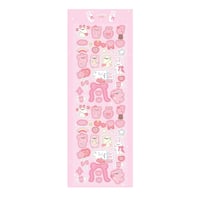 Image 2 of Pink Bear Trio Stickers
