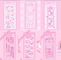 Image 1 of [JellyHeart Studio] Pink Stickers Collection