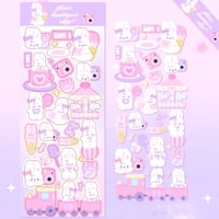 Image 1 of Rabbit In Amusement Park Sticker