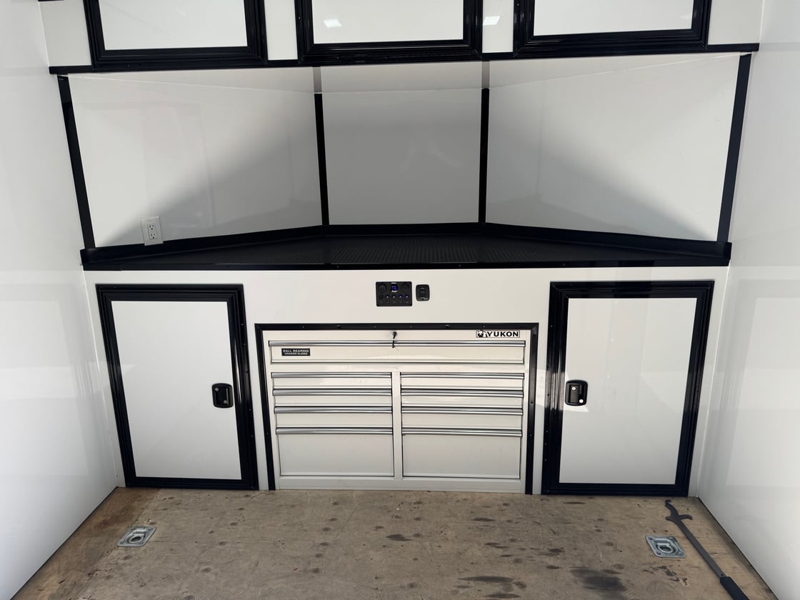 Image of 20'x106'x8' enclosed trailer