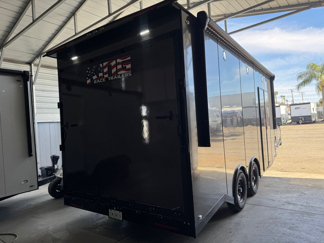 Image of 20'x106'x8' enclosed trailer