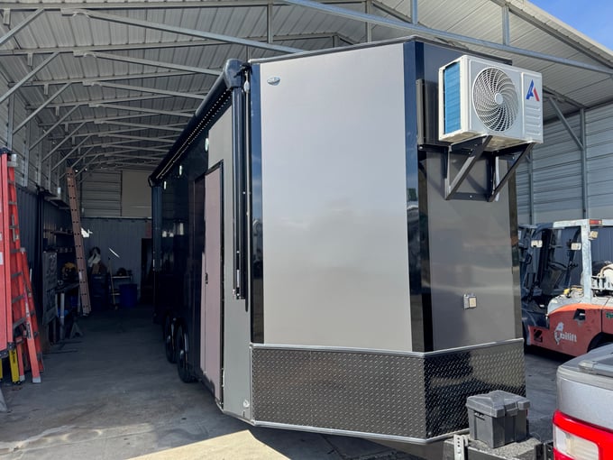 Image of 20'x106'x8' enclosed trailer