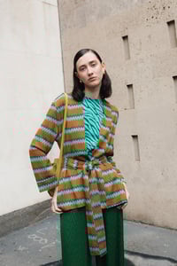 Image 1 of CARDIGAN MARYLIN CHEVRON OCRA