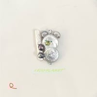 Image 1 of 🥚Sculptural pearls pendant-e/f/g/h