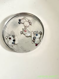 Image 5 of 🥚Sculptural pearls pendant-e/f/g/h