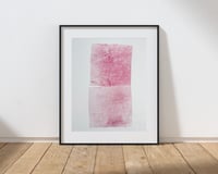 Image 1 of Pink Monoprint Textures