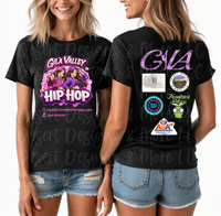 Gila Valley Hip Hop Front and back Shirt 