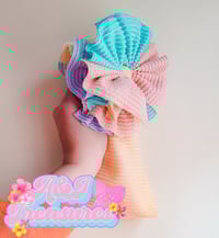 Spring shredded headwrap 