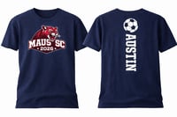 Front & Back w/ players name 