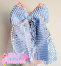 Blue spring bow