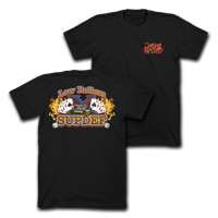 Image 1 of LRC X SUPDEF - " ULTIMATE X " - BLACK TEE