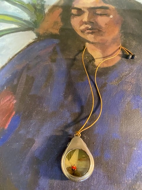 Image of pocket watch diorama - setting sail