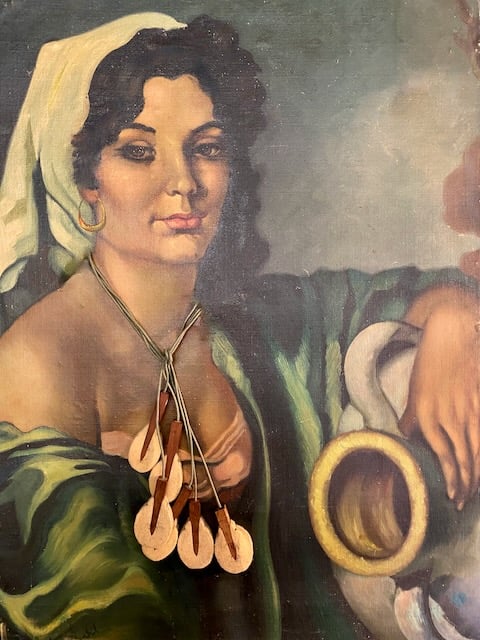 Image of Piano hammer necklace