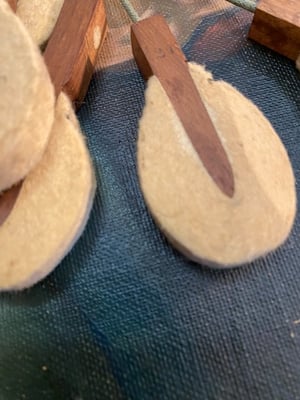 Image of Piano hammer necklace