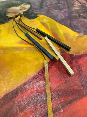 Image of pick up stick necklace