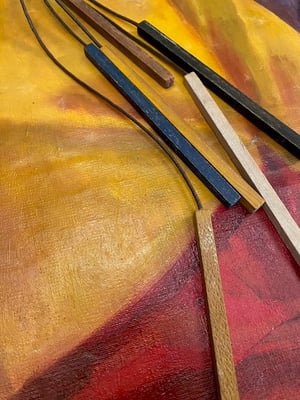 Image of pick up stick necklace