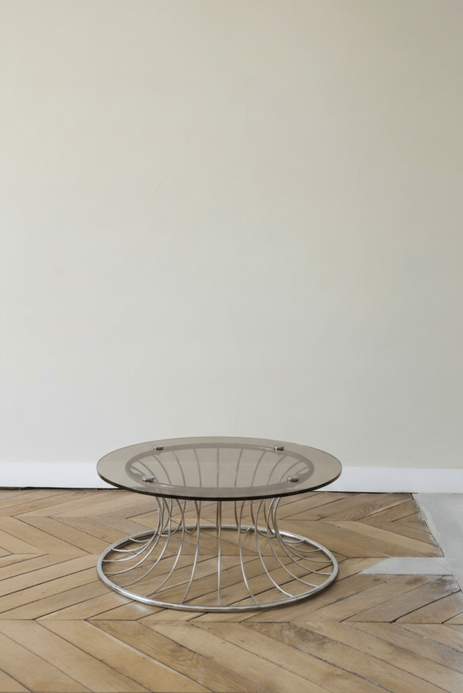 Table basse des années 70