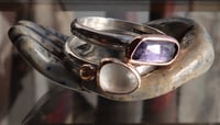 Image 3 of Dot ring - Moonstone