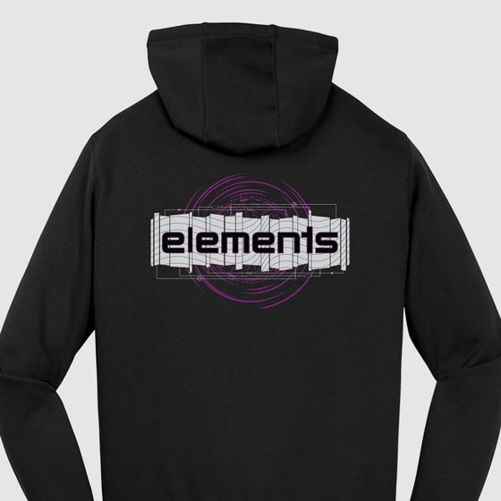 Image of Elements 27yr Zip Up Hooded Sweatshirt