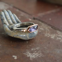 Image 3 of Dot ring - iolite 