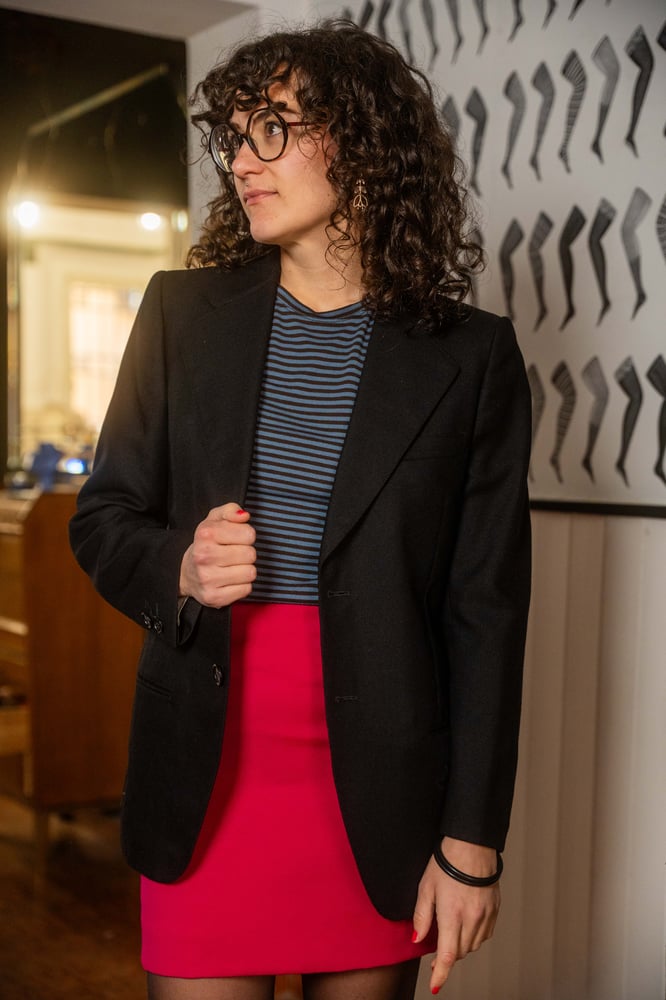 Image of Blazer Nero classic