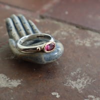 Image 1 of Pink tourmaline ring