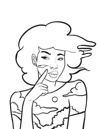 Image 3 of 2 pak coloring sheets