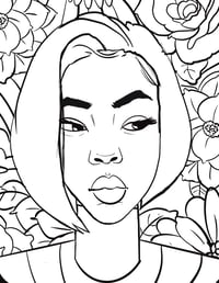 Image 10 of 2 pak coloring sheets