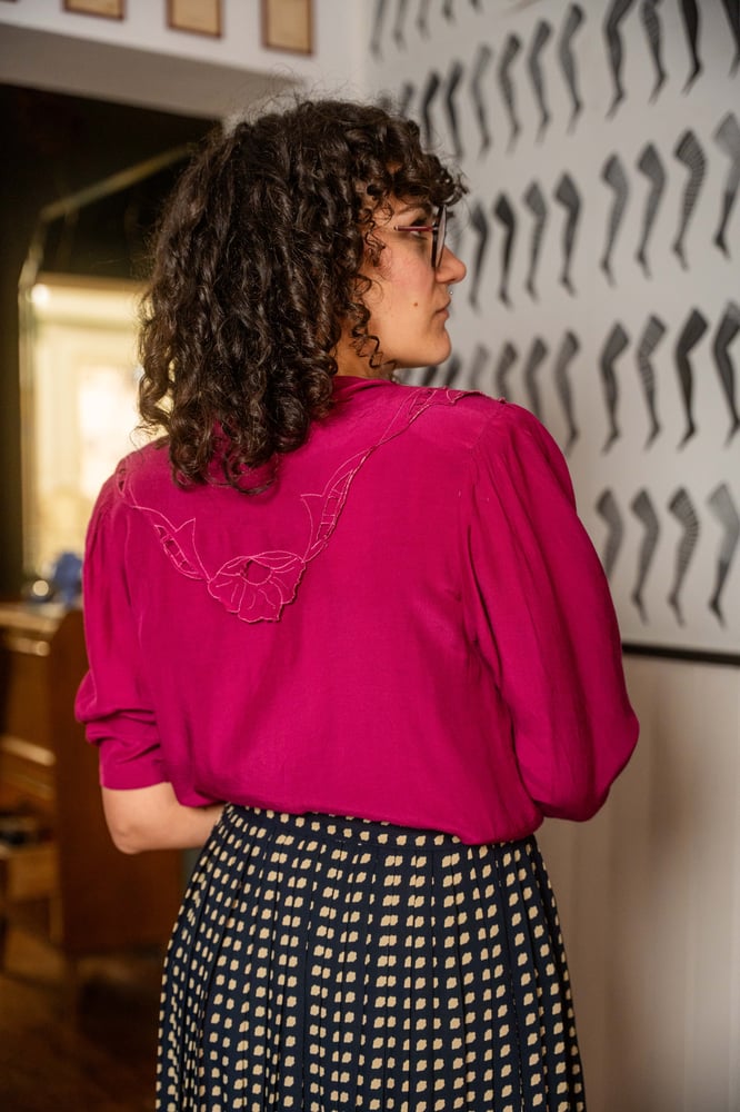 Image of Camicia Bob magenta