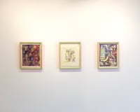 Image 2 of Internal Spring 15x18" drawing (Framed)