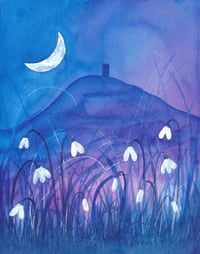 Snowdrop Tor Print